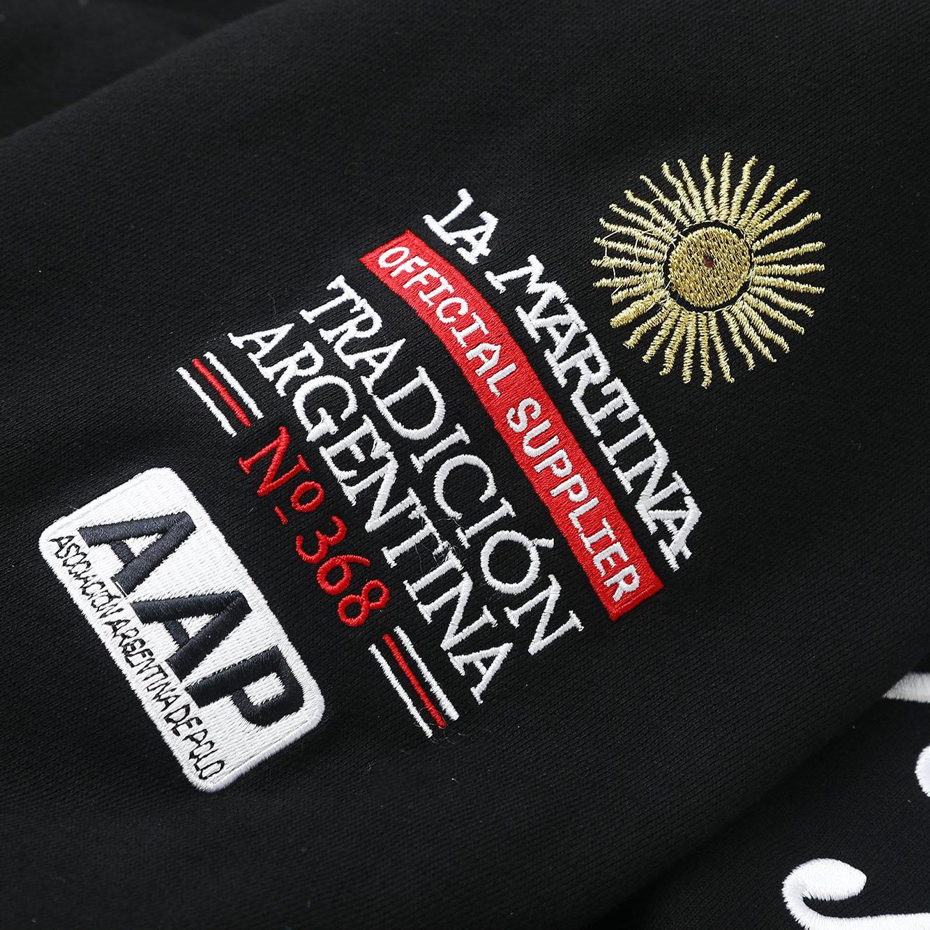Supreme x La Martina x Jacob & Co Zip Up Sweatshirt 'Black' - DesignerGu