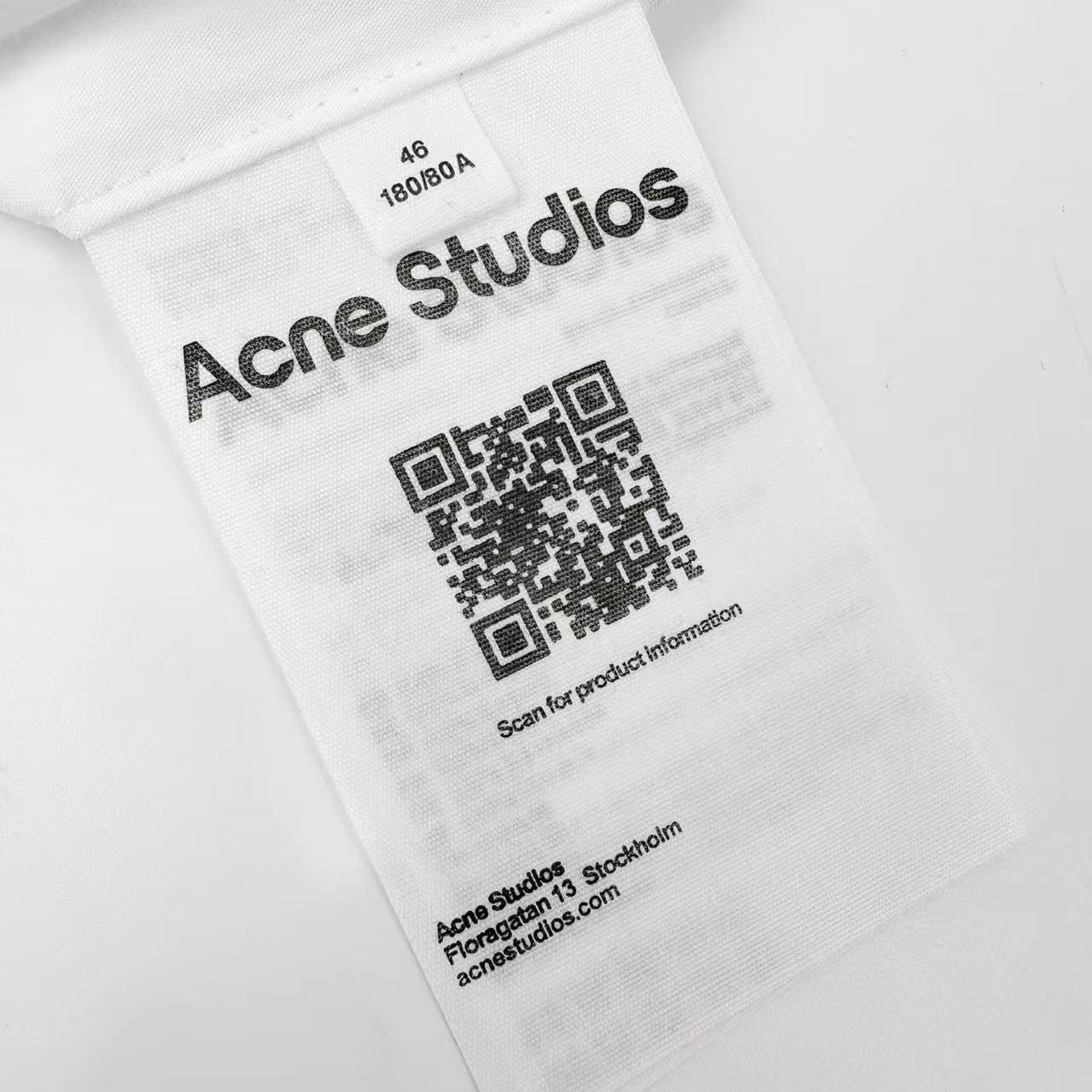 Acne Studios Jacket With White 1996 Logo - DesignerGu