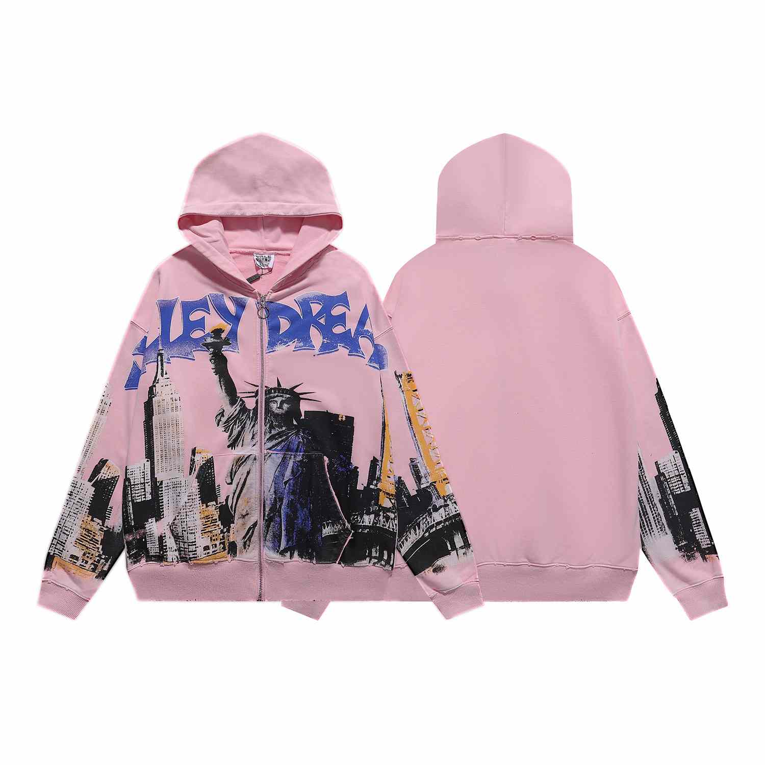 Vale Forever NYC Zip Up 'Neon/Pink' - DesignerGu