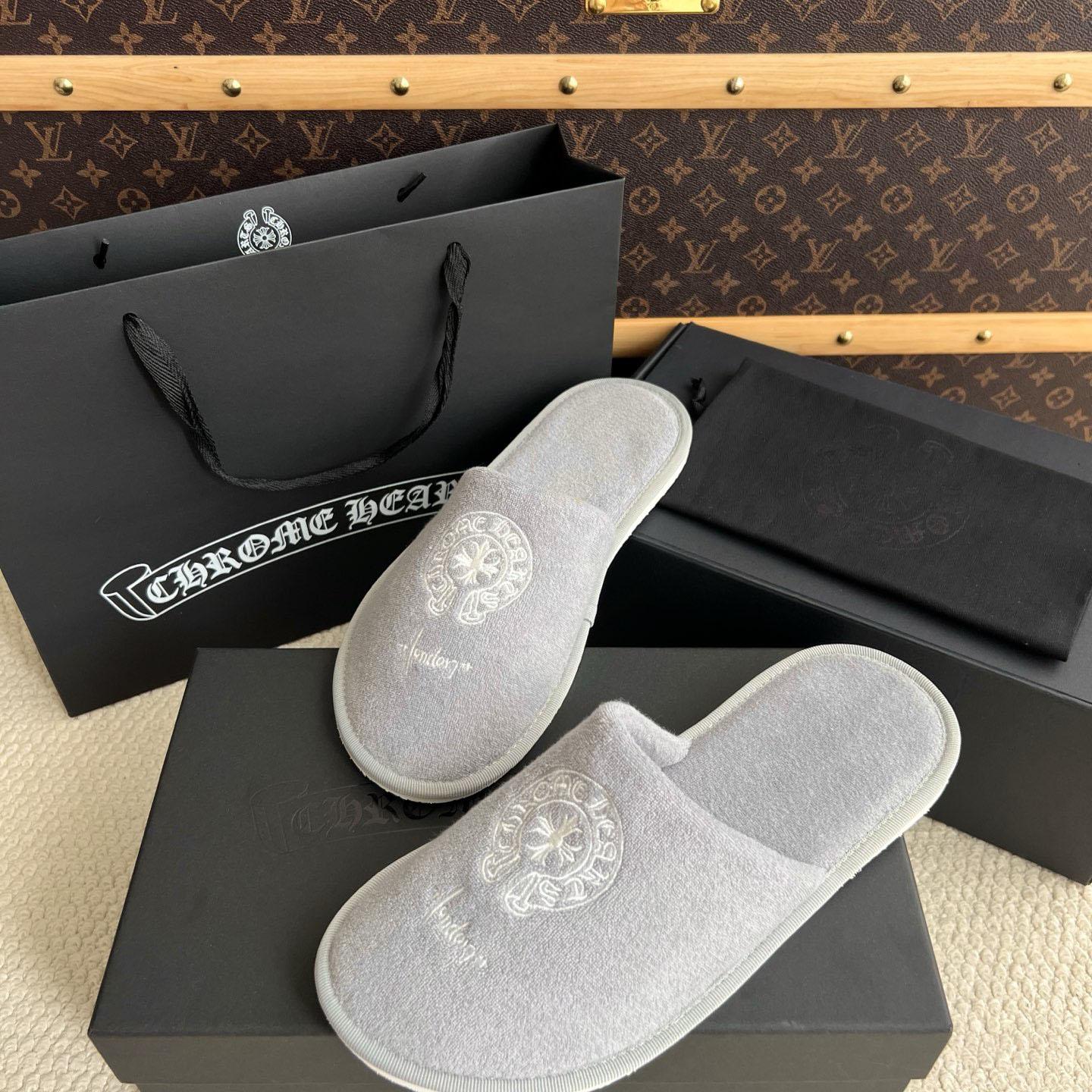 Chrome Hearts Malibu Hotel Slippers  - DesignerGu