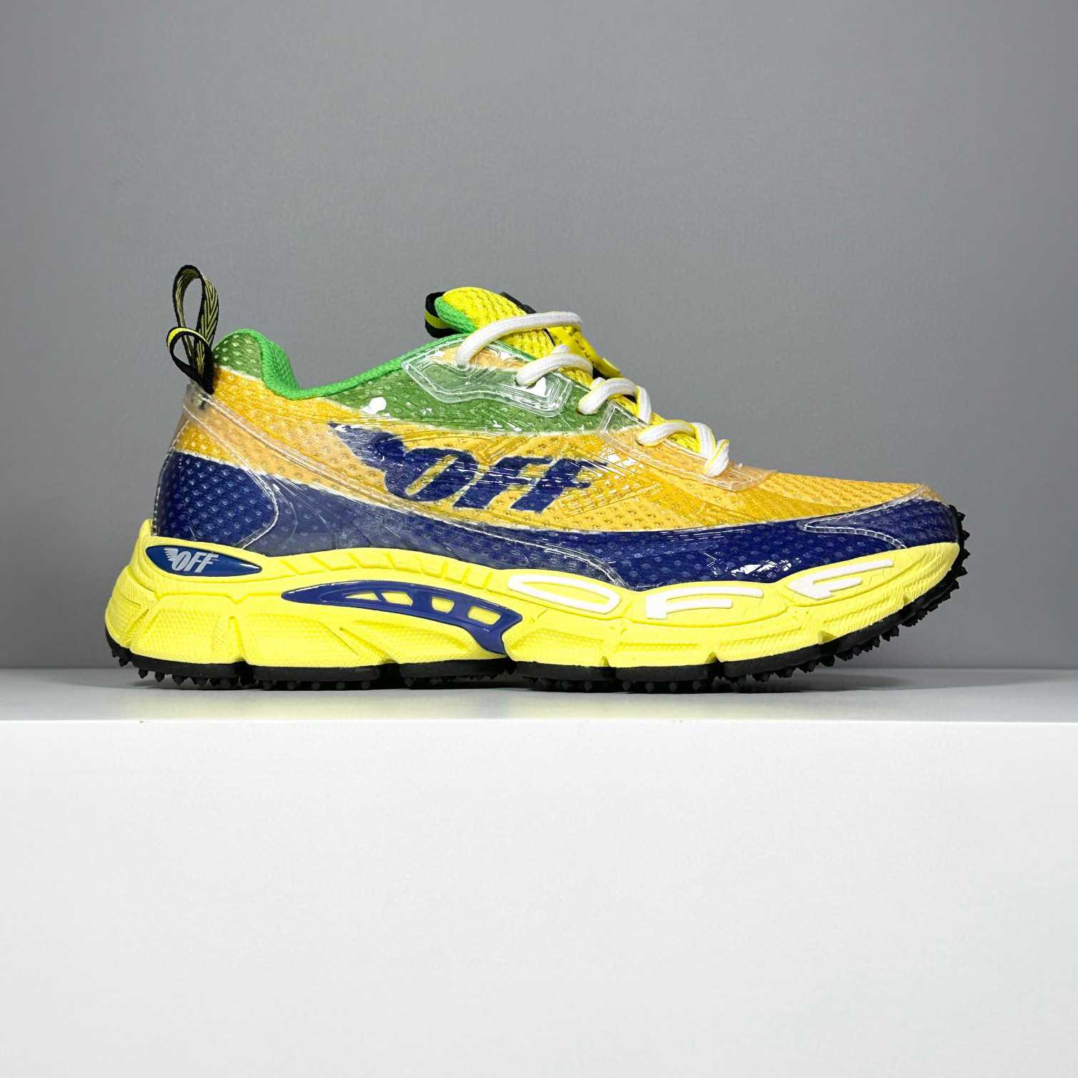 Off-White Be Right Back Formula 1 Sneakers - DesignerGu