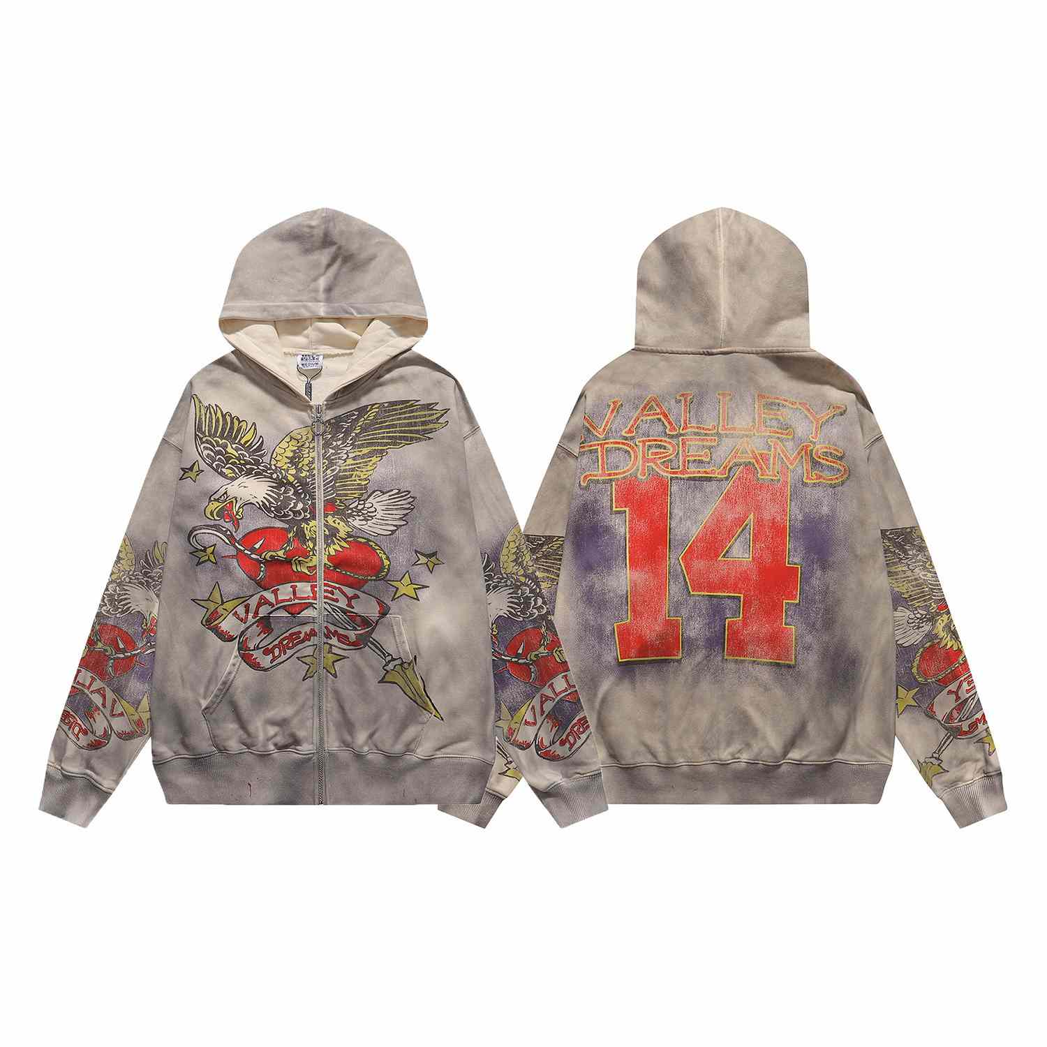Vale Forever Dreams Eagle Hoodie - DesignerGu