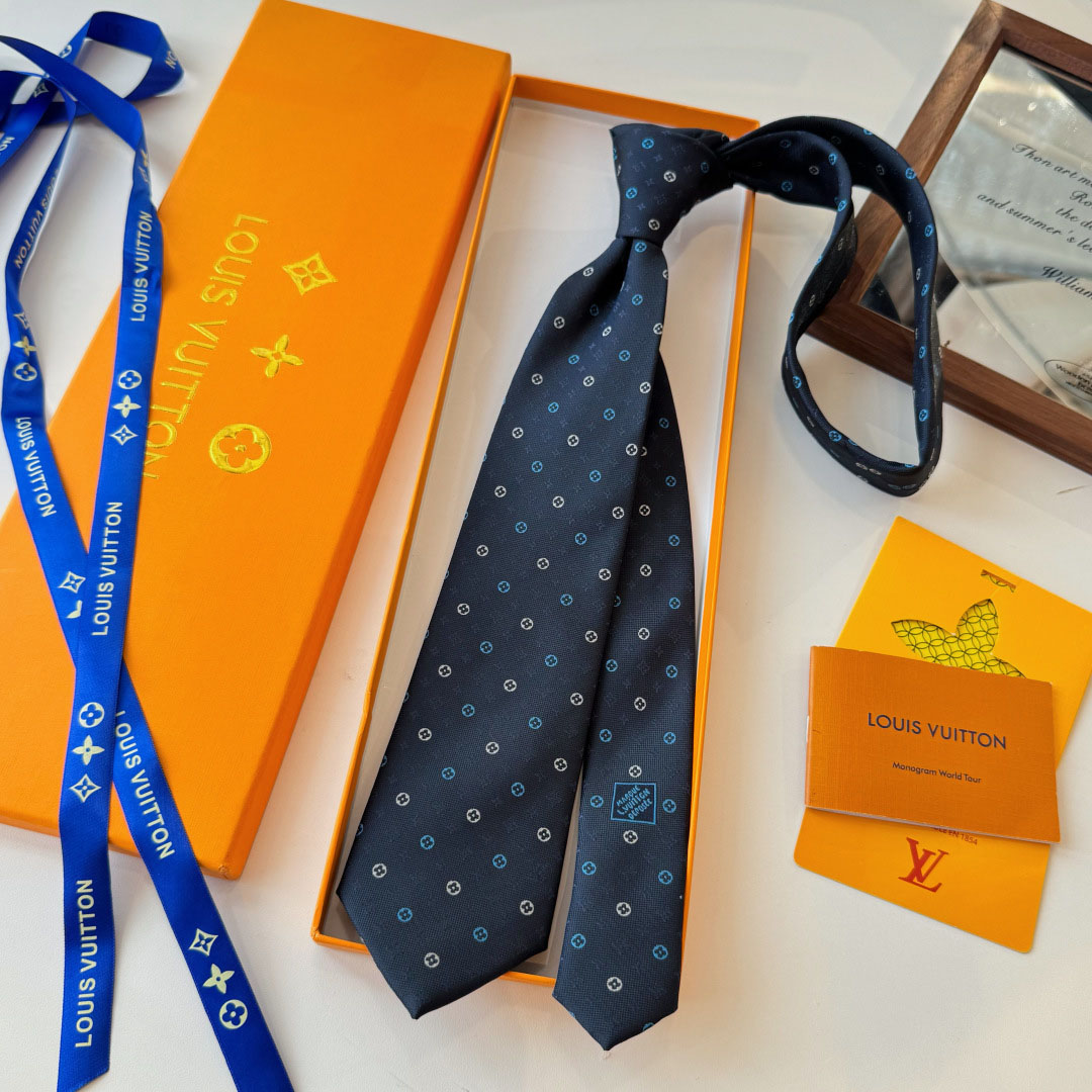 Louis Vuitton Monogram Flower Tie M98031 - DesignerGu