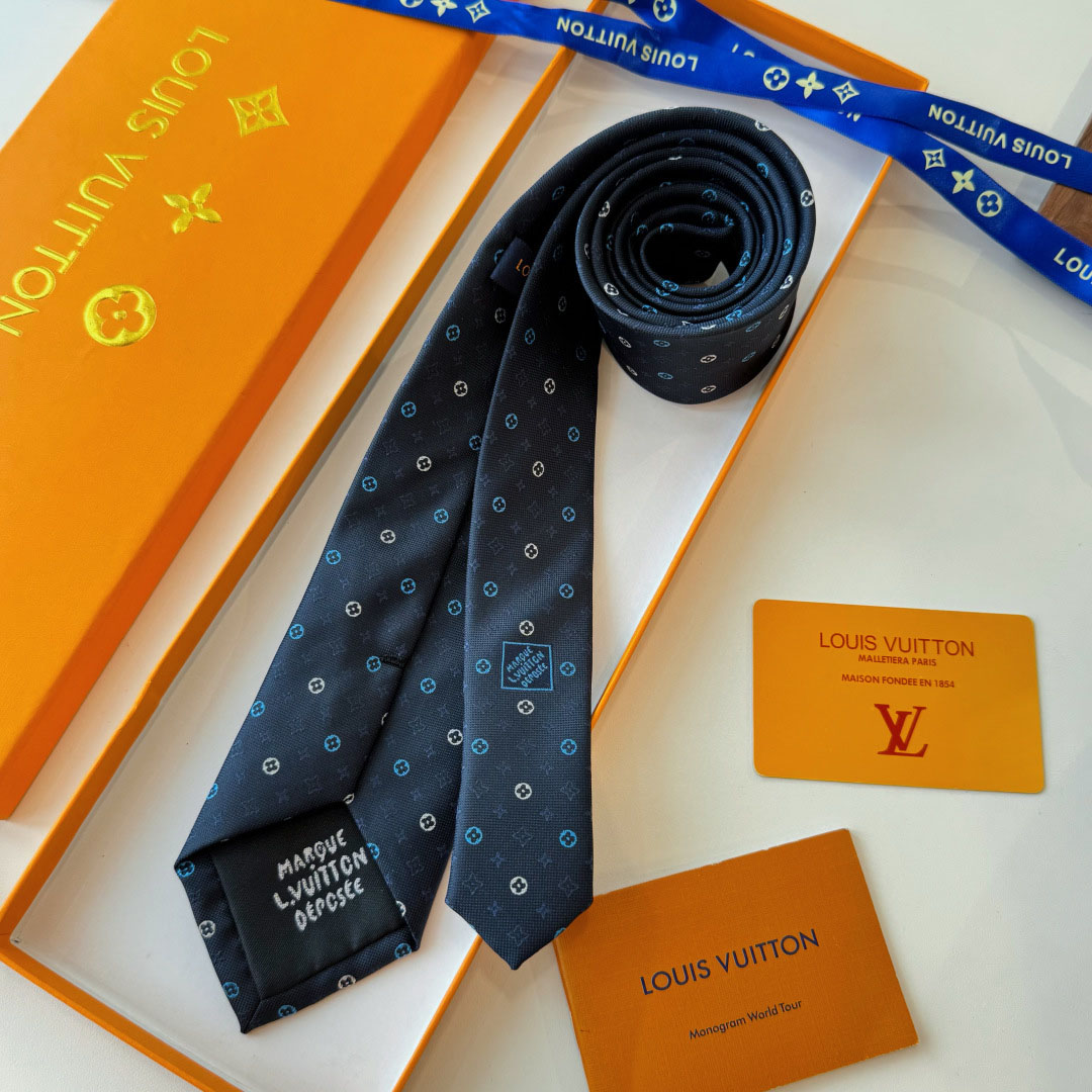 Louis Vuitton Monogram Flower Tie M98031 - DesignerGu