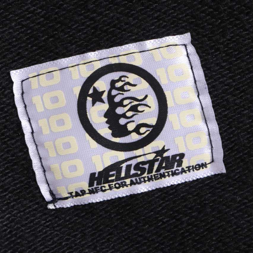 Hellstar Lamb Hoodie 'Black' - DesignerGu