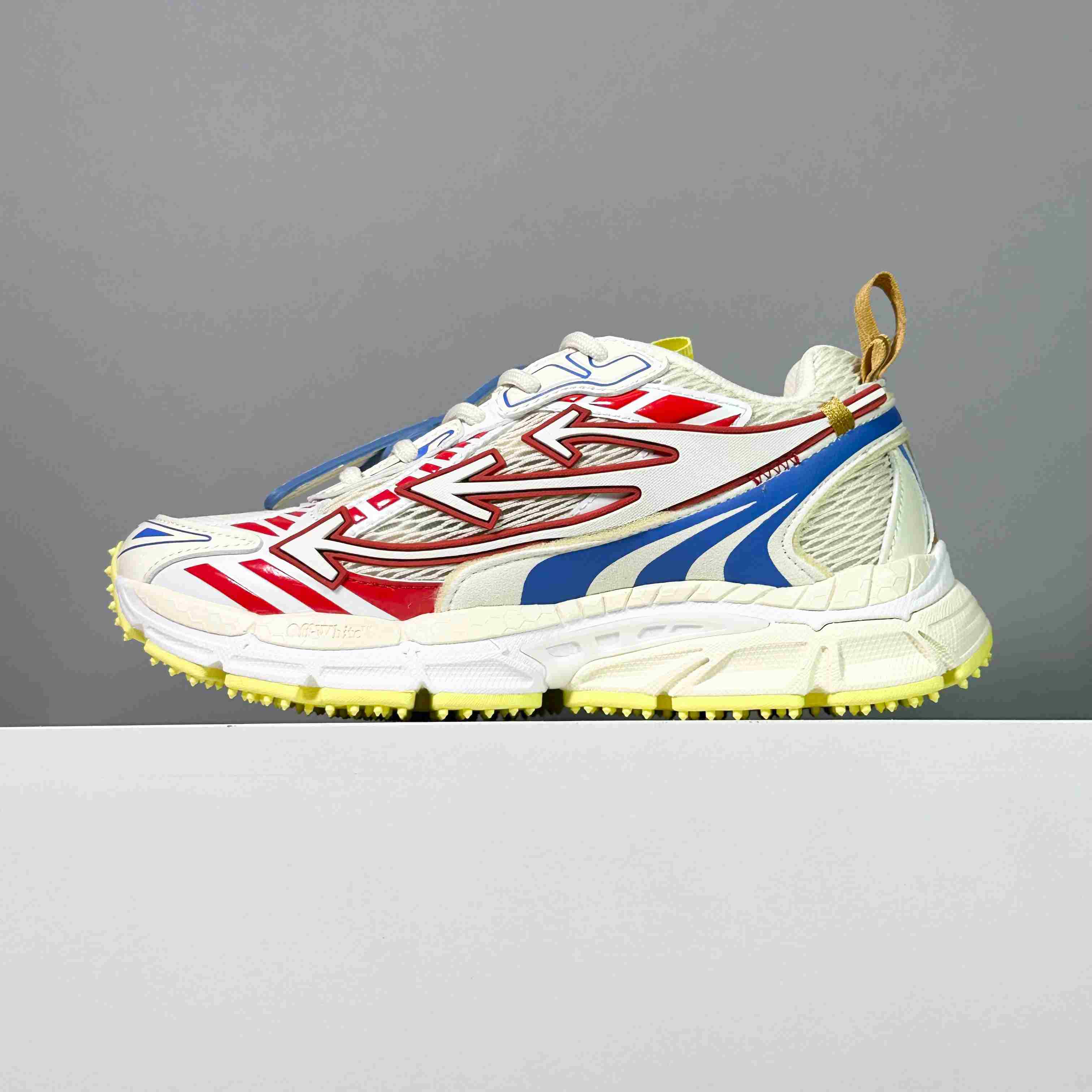 Off-White Be Right Back Mesh 'Royal Blue Brick Red' - DesignerGu