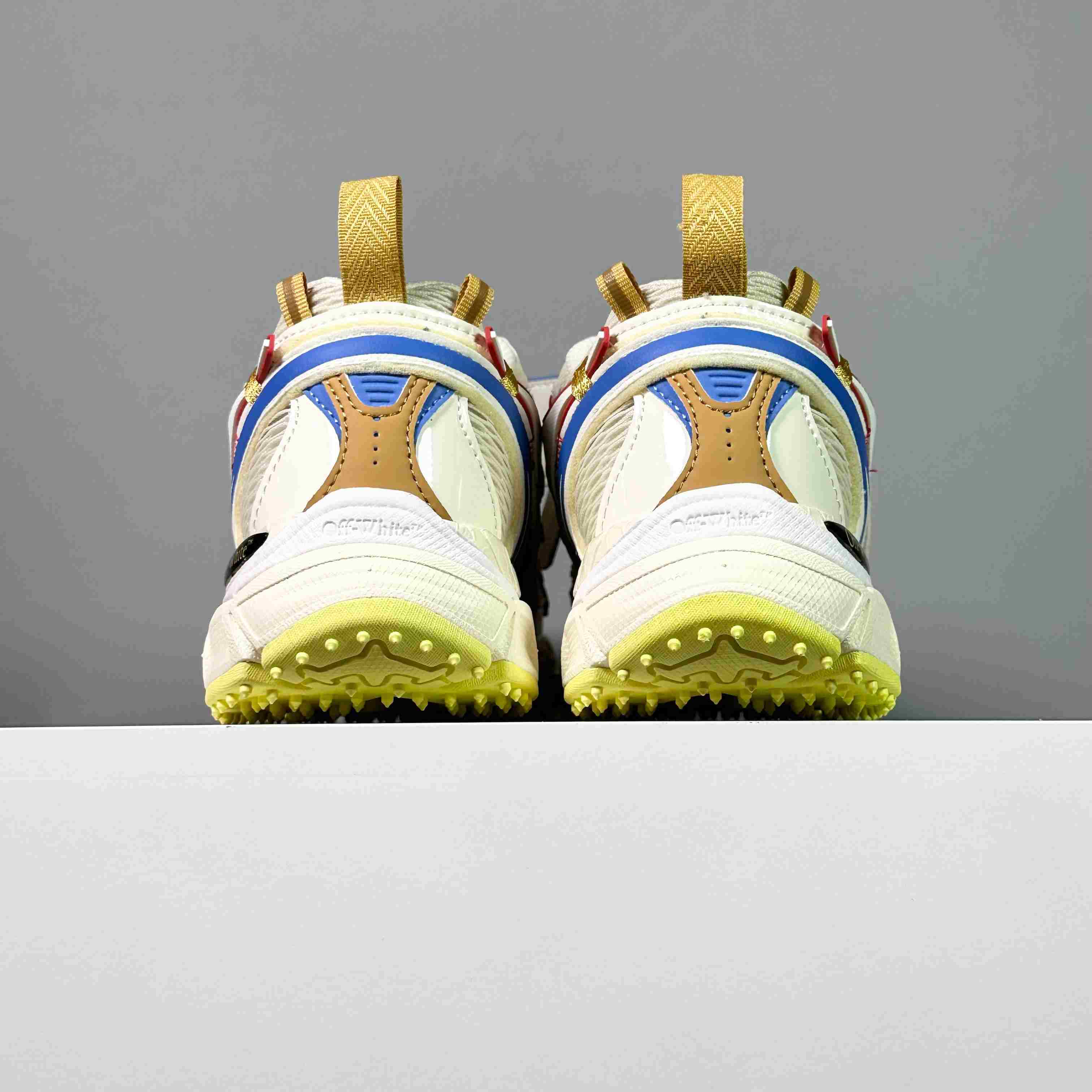 Off-White Be Right Back Mesh 'Royal Blue Brick Red' - DesignerGu