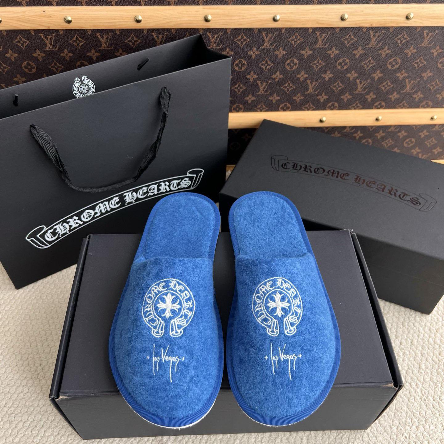Chrome Hearts Malibu Hotel Slippers  - DesignerGu