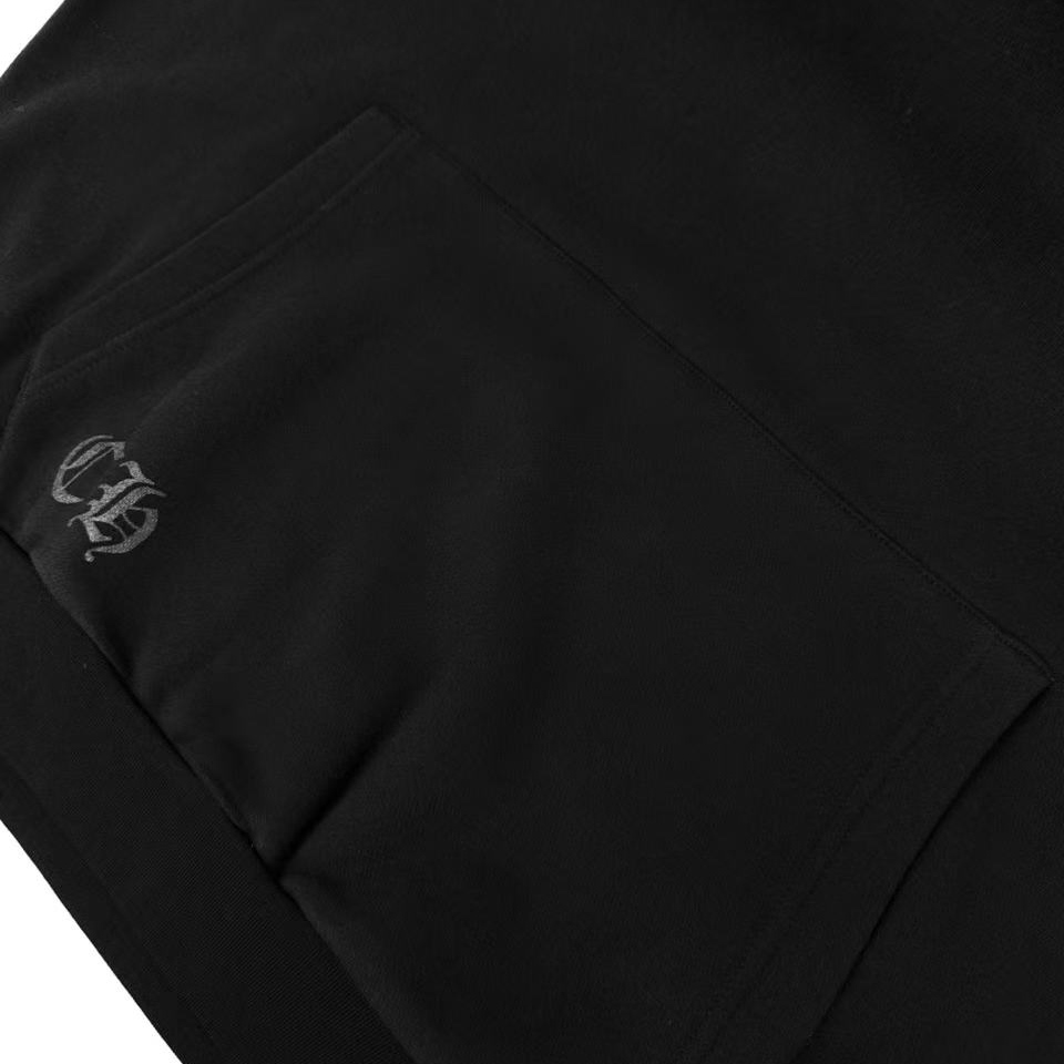 Chrome Hearts St. Barth Exclusive Blue Cross Pullover Hoodie - DesignerGu