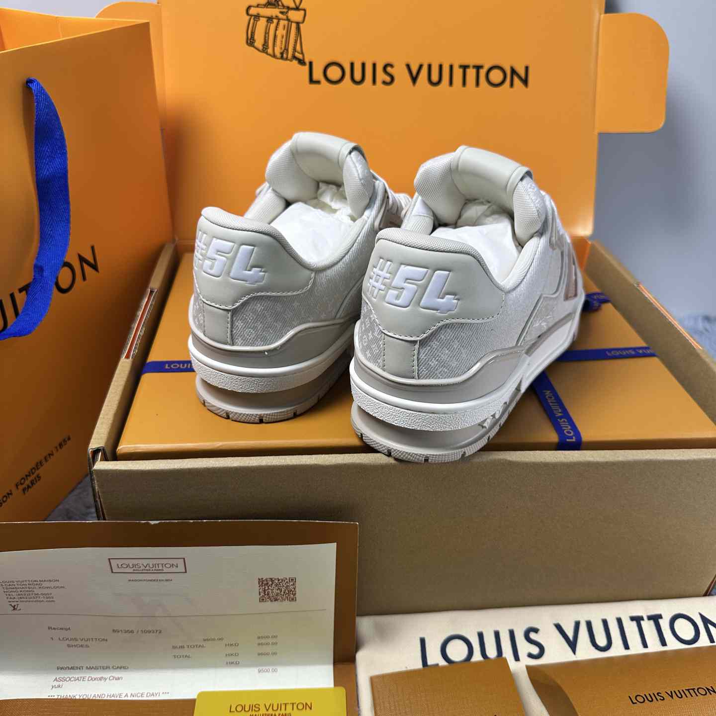 Louis Vuitton LV Trainer Sneaker 1AKQ51（upon uk size） - DesignerGu