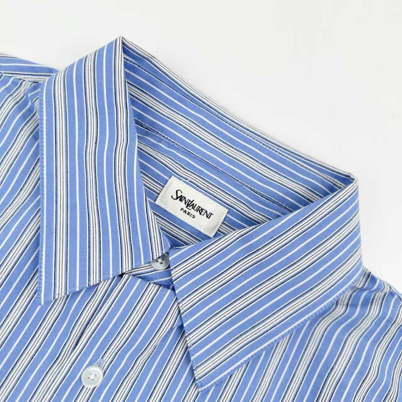 Saint Laurent Cassandre Button-Up Shirt - DesignerGu