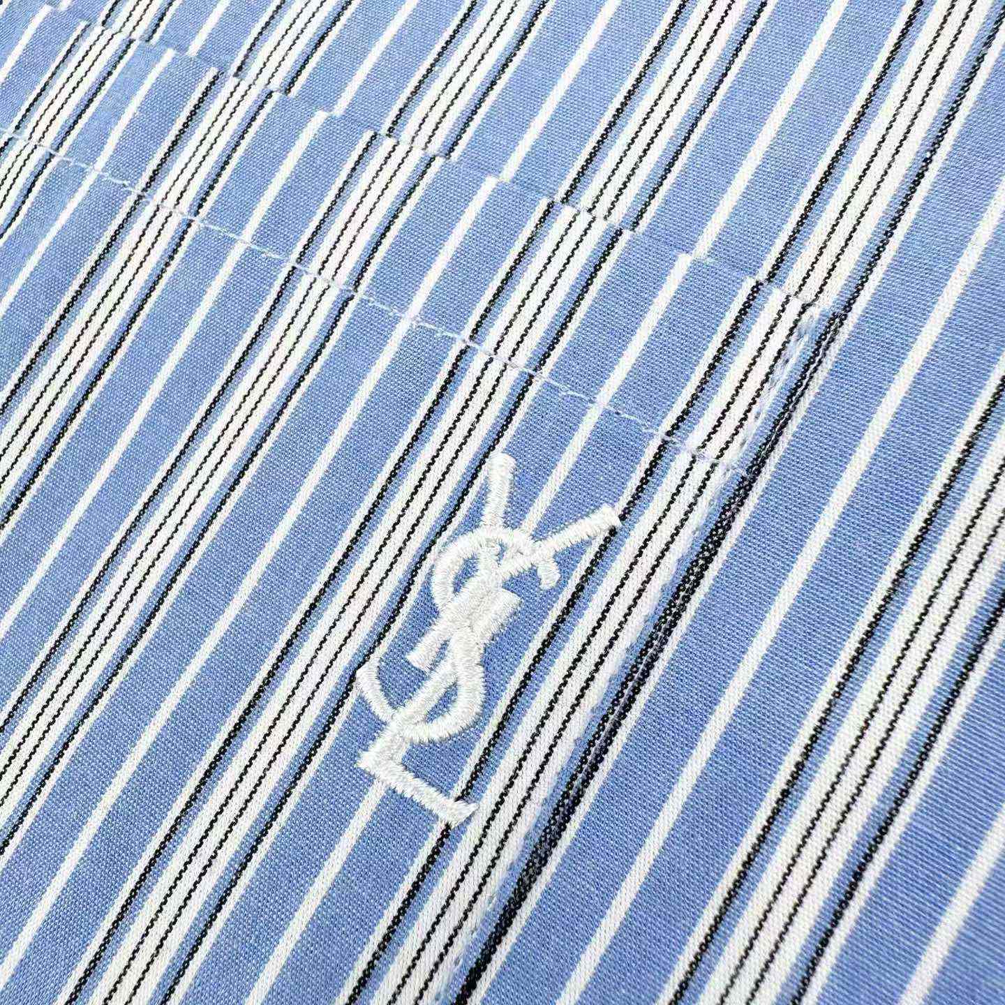 Saint Laurent Cassandre Button-Up Shirt - DesignerGu