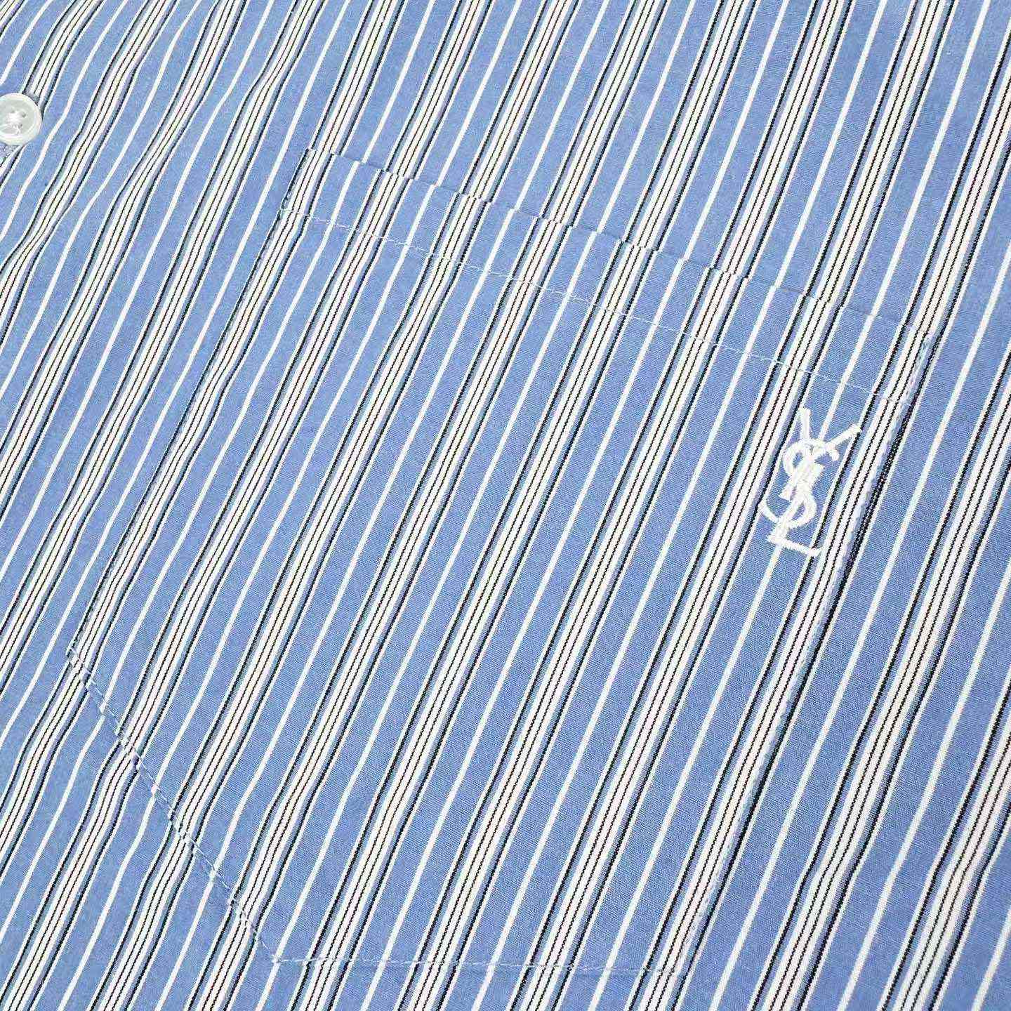 Saint Laurent Cassandre Button-Up Shirt - DesignerGu