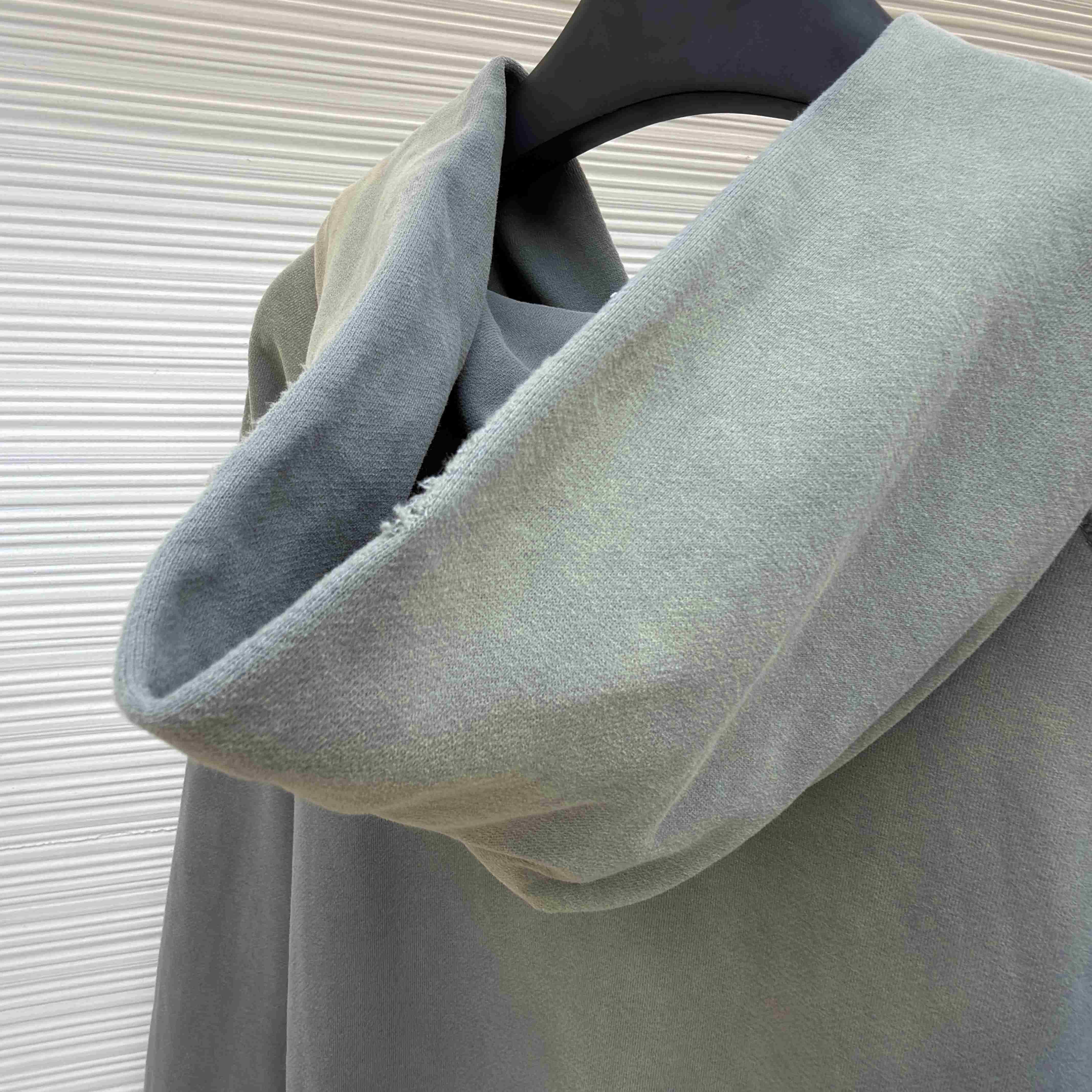 Acne Studios  Fupiter Logo-Print Embroidered Cotton-Jersey Hoodie - Gray - DesignerGu