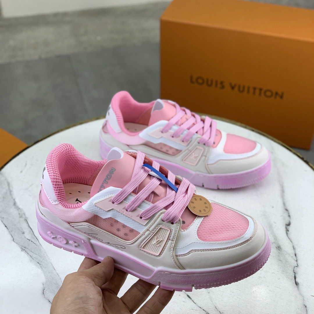 Louis Vuitton LV Trainer Sneaker 1AJS91（upon uk size） - DesignerGu