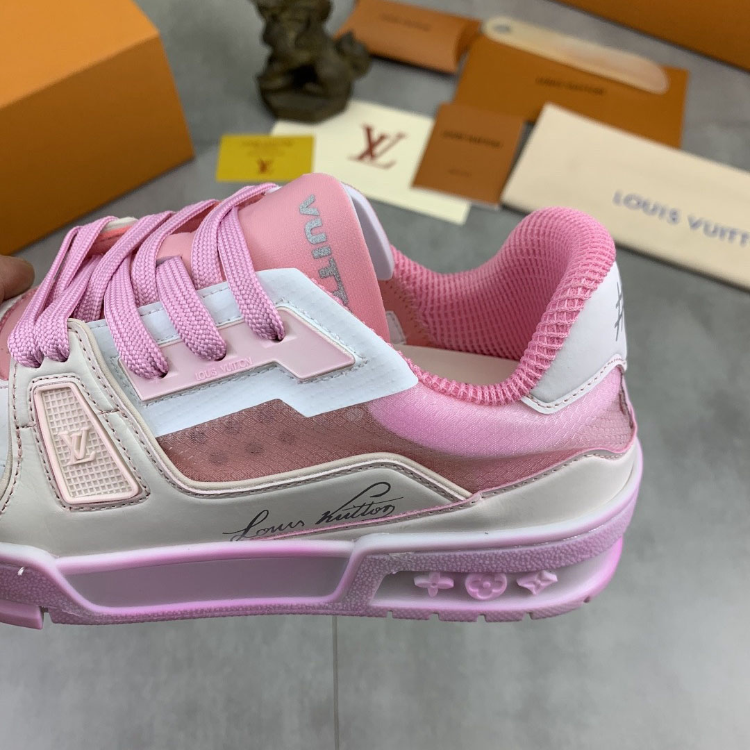 Louis Vuitton LV Trainer Sneaker 1AJS91（upon uk size） - DesignerGu
