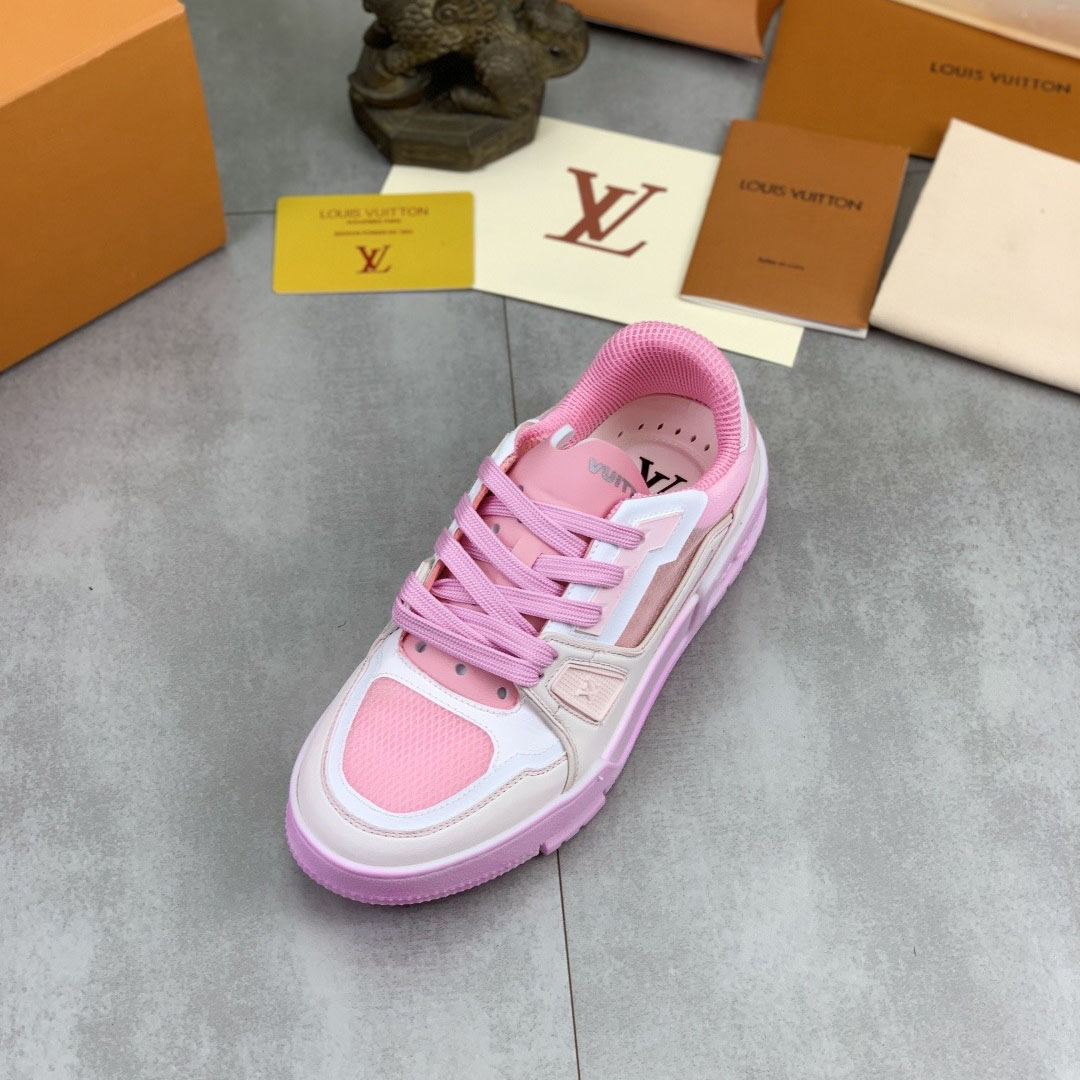 Louis Vuitton LV Trainer Sneaker 1AJS91（upon uk size） - DesignerGu
