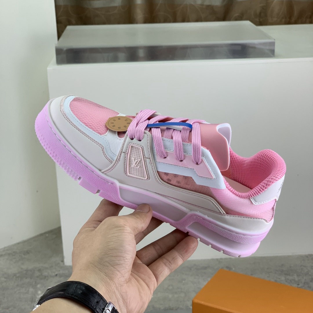 Louis Vuitton LV Trainer Sneaker 1AJS91（upon uk size） - DesignerGu