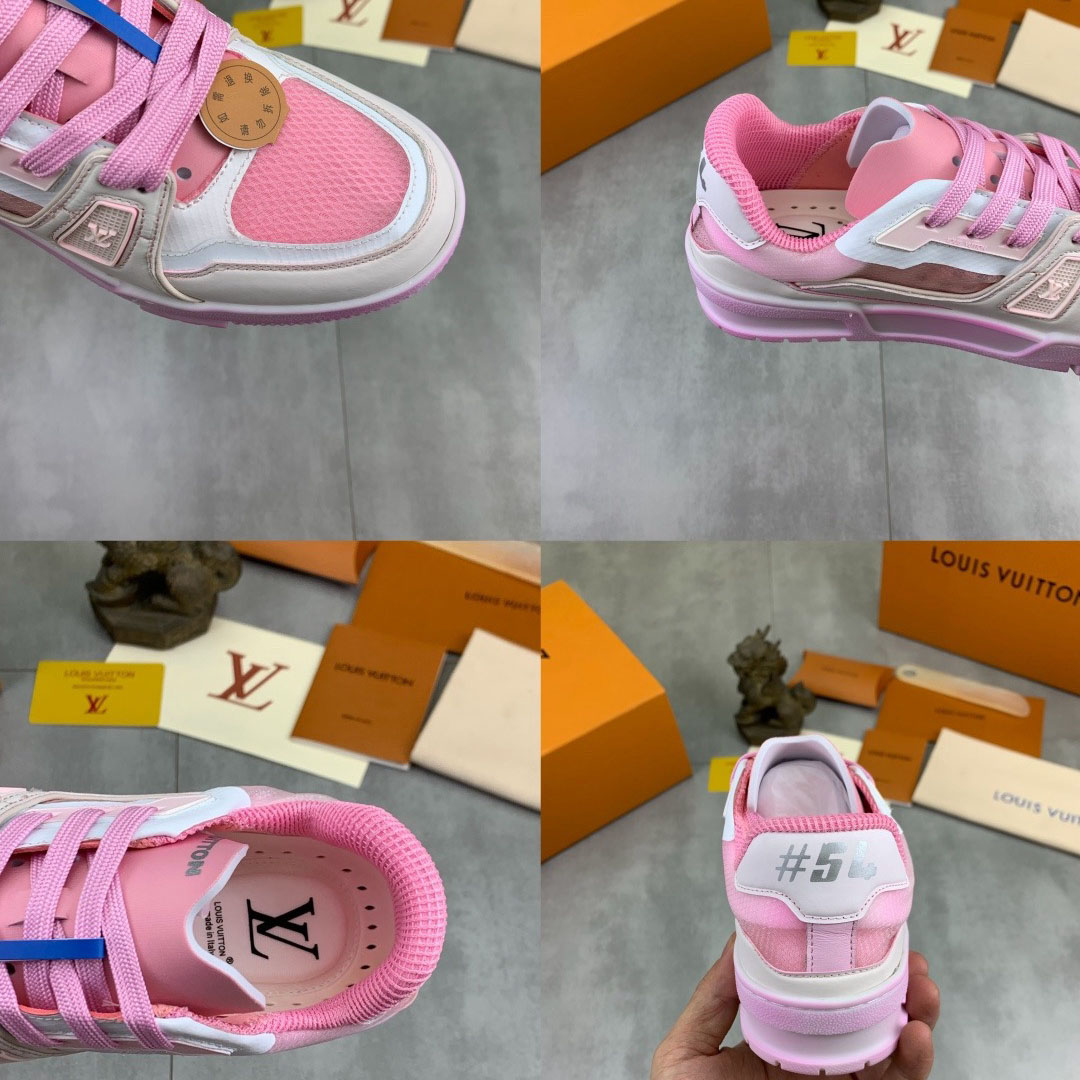 Louis Vuitton LV Trainer Sneaker 1AJS91（upon uk size） - DesignerGu