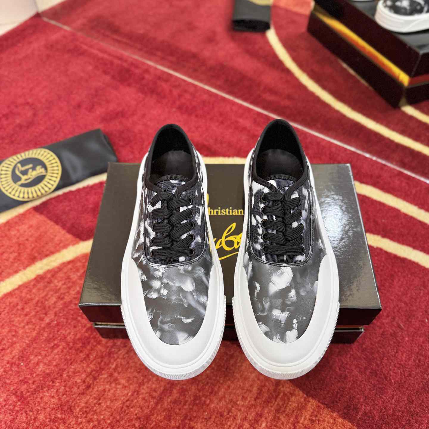 Christian Louboutin Tactical Skate Sneakers - DesignerGu