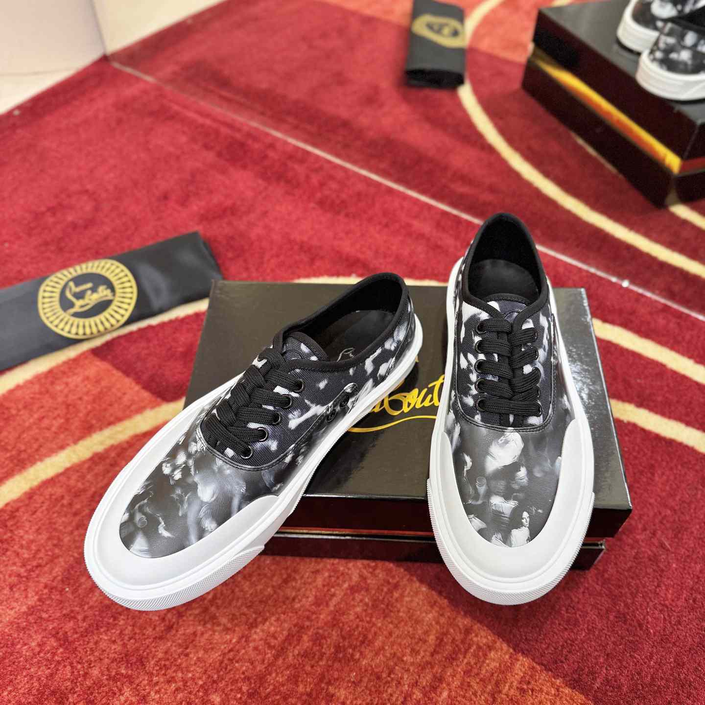 Christian Louboutin Tactical Skate Sneakers - DesignerGu