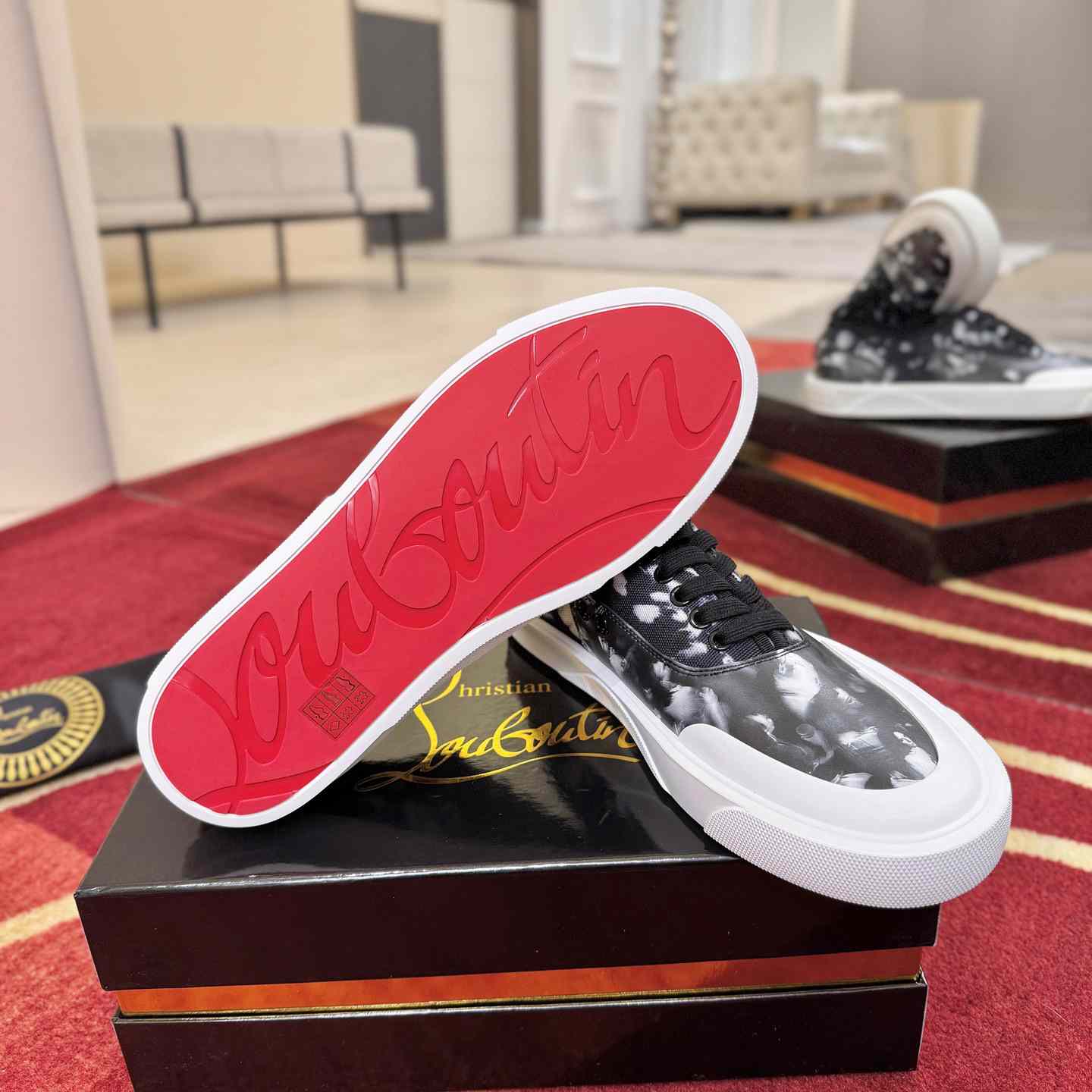 Christian Louboutin Tactical Skate Sneakers - DesignerGu