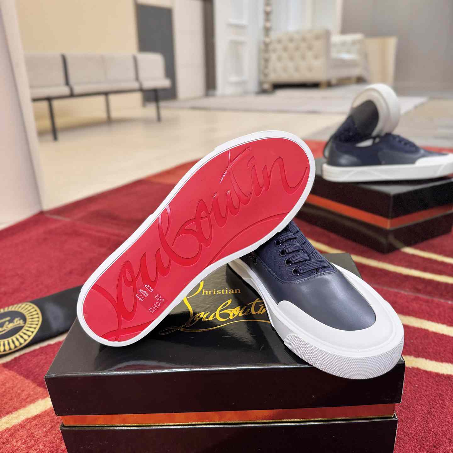 Christian Louboutin Tactical Skate Sneakers - DesignerGu