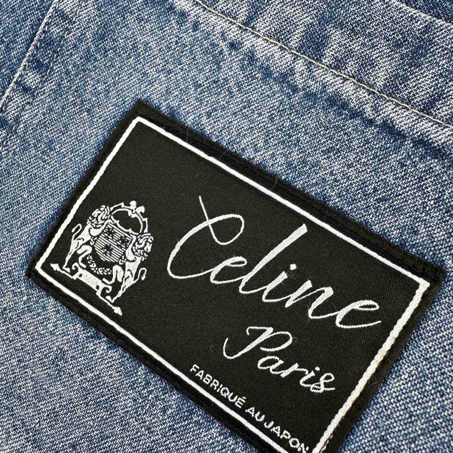 Celine Shirt In Cotton Denim  - DesignerGu