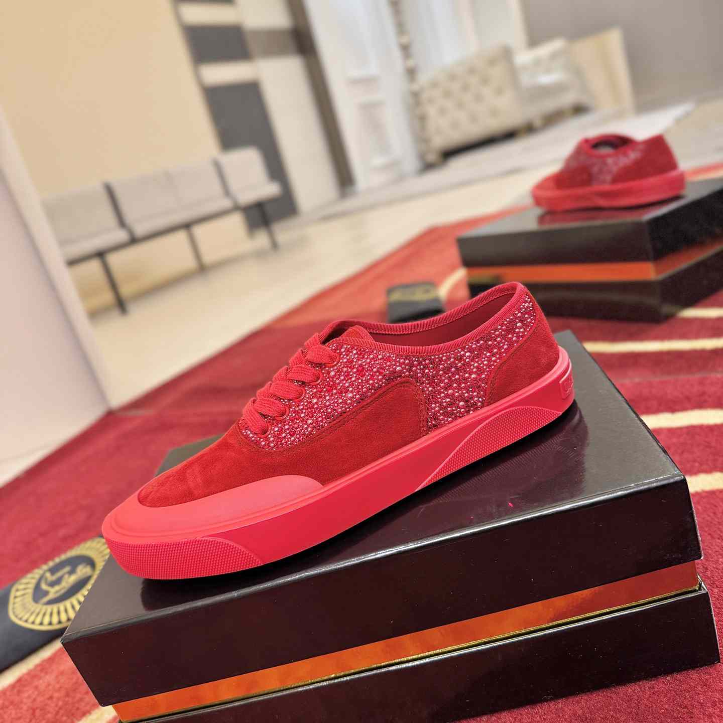 Christian Louboutin Tactical Skate Sneakers - DesignerGu