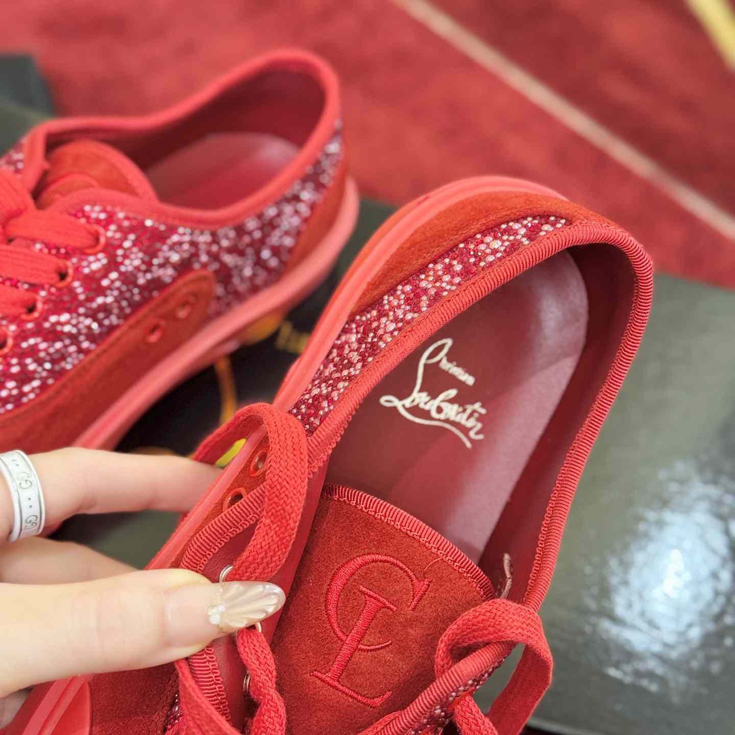 Christian Louboutin Tactical Skate Sneakers - DesignerGu