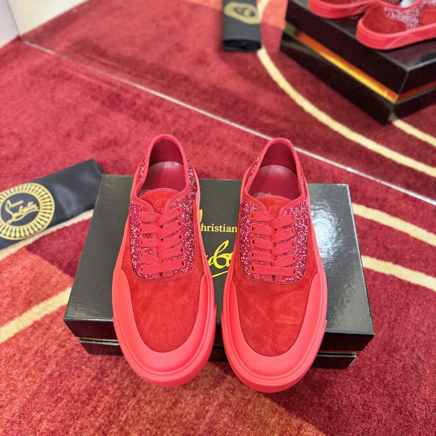 Christian Louboutin Tactical Skate Sneakers - DesignerGu