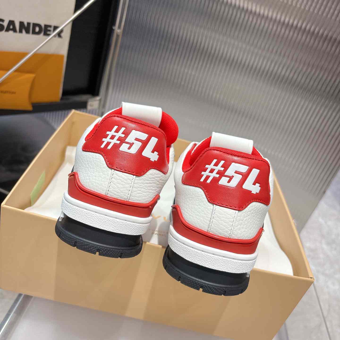 Louis Vuitton LV Trainer Sneaker 1AIWI9 (upon uk size） - DesignerGu