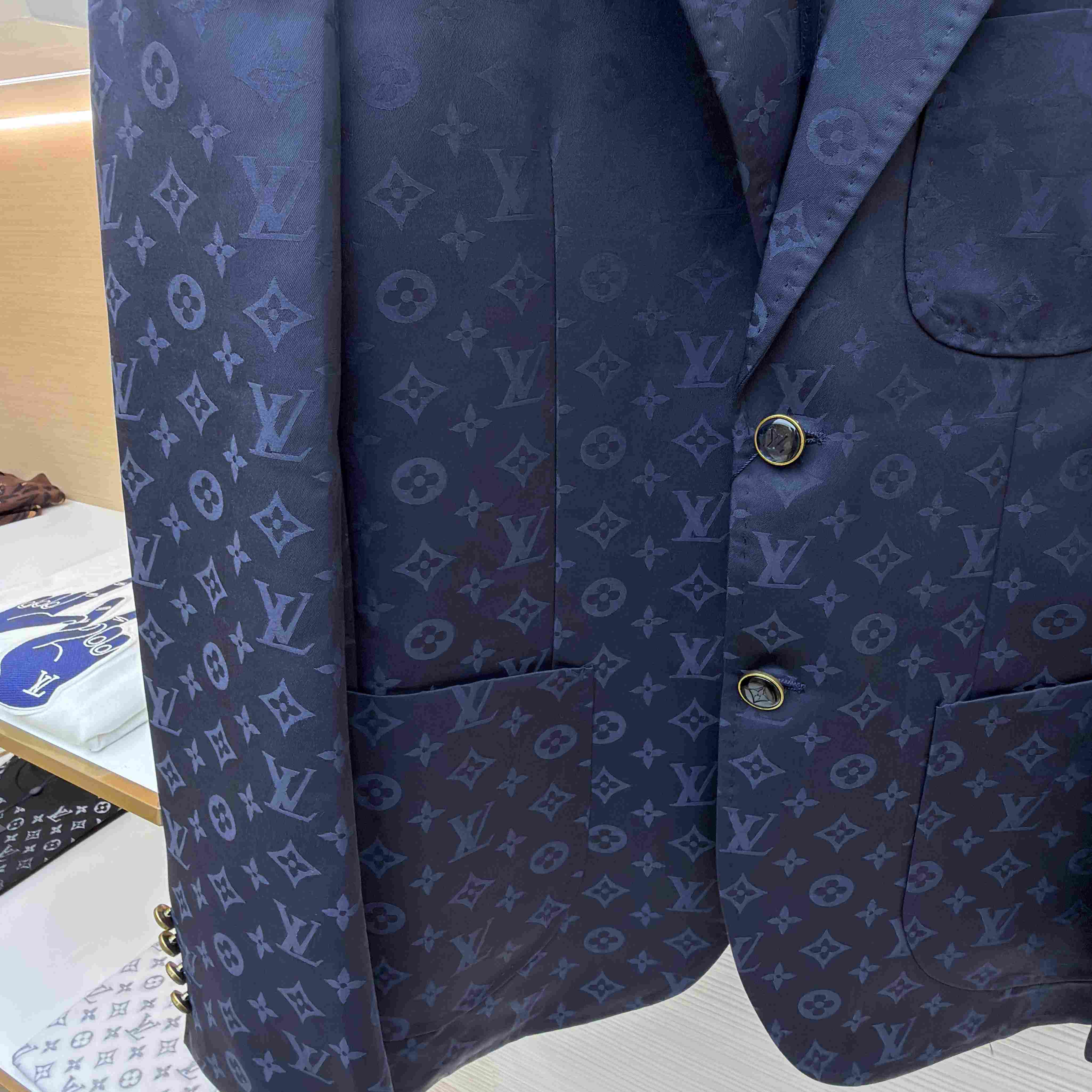 Louis Vuitton Monogram Napolitana Jacket 1AJIIZ - DesignerGu