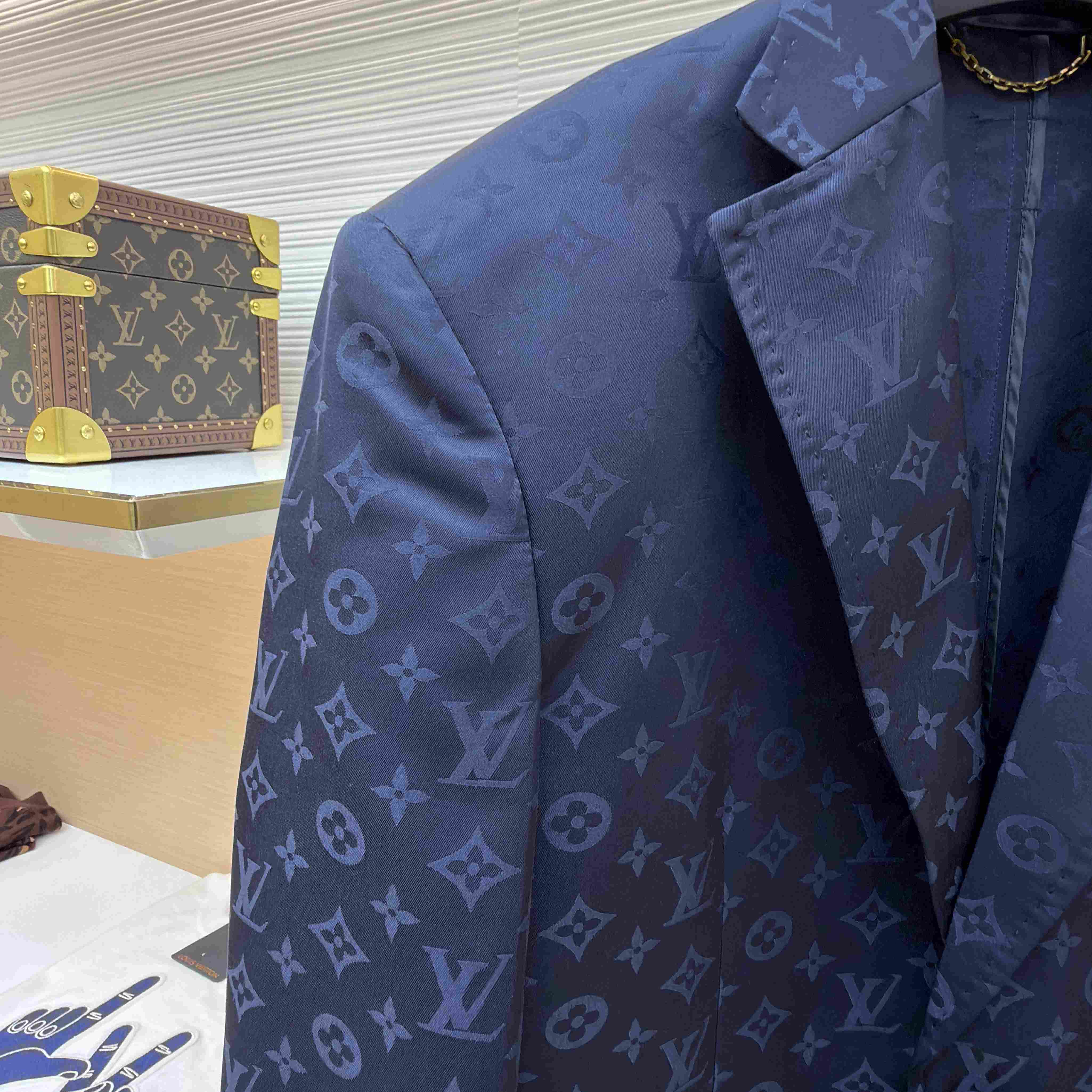 Louis Vuitton Monogram Napolitana Jacket 1AJIIZ - DesignerGu