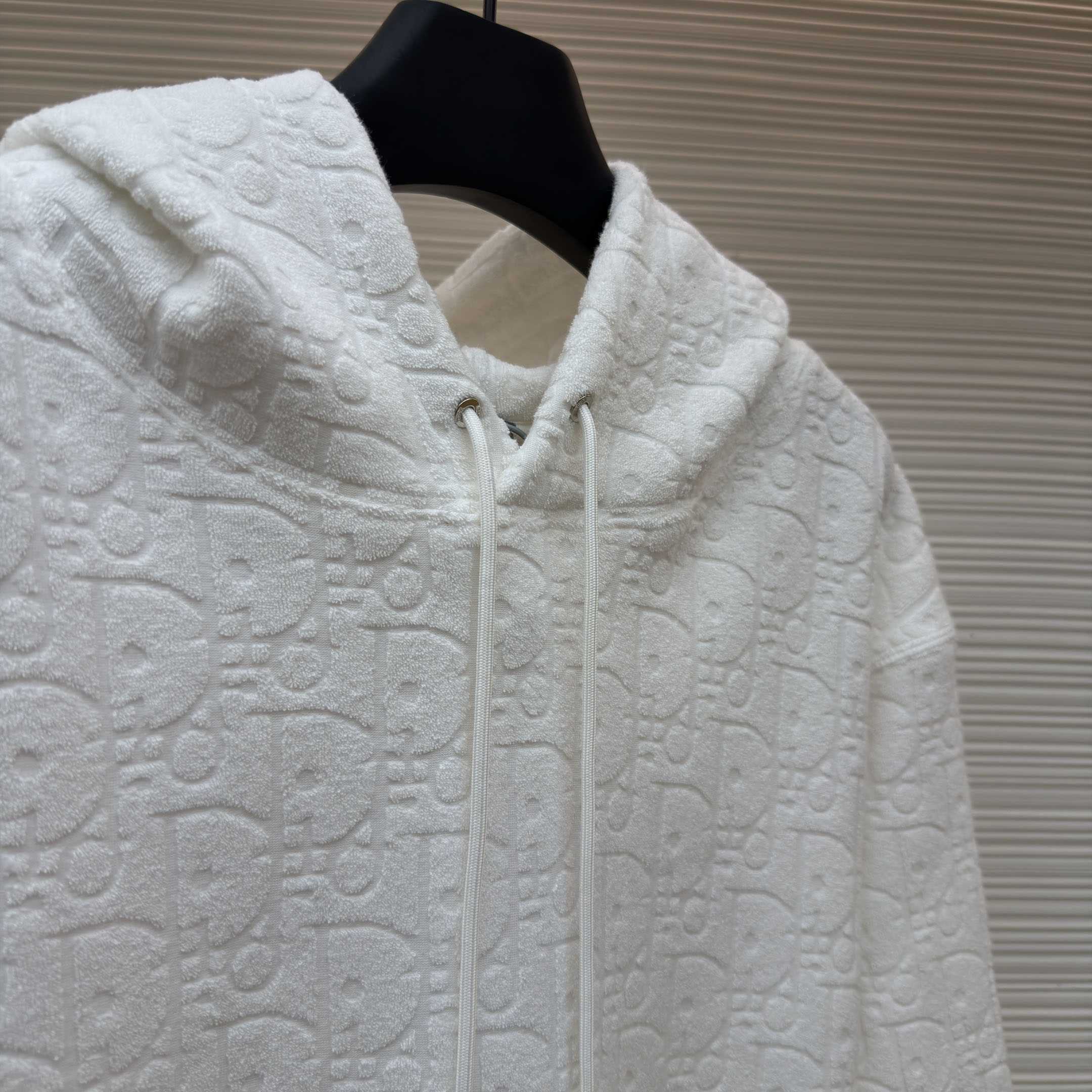 Dior Oblique Relaxed-Fit Hooded Sweatshirt - DesignerGu