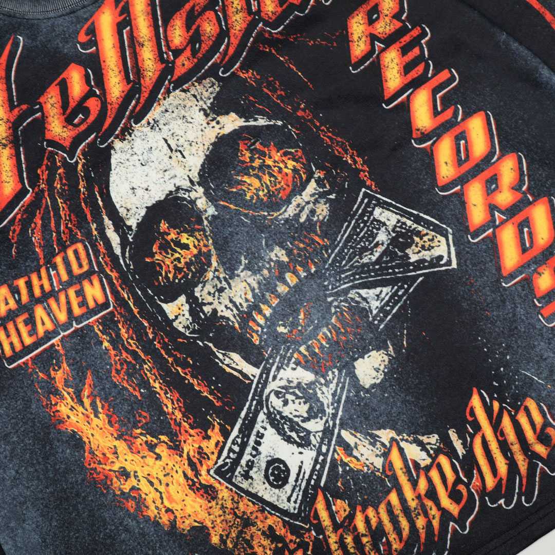 Hellstar Born Broke Longsleeve Black - DesignerGu