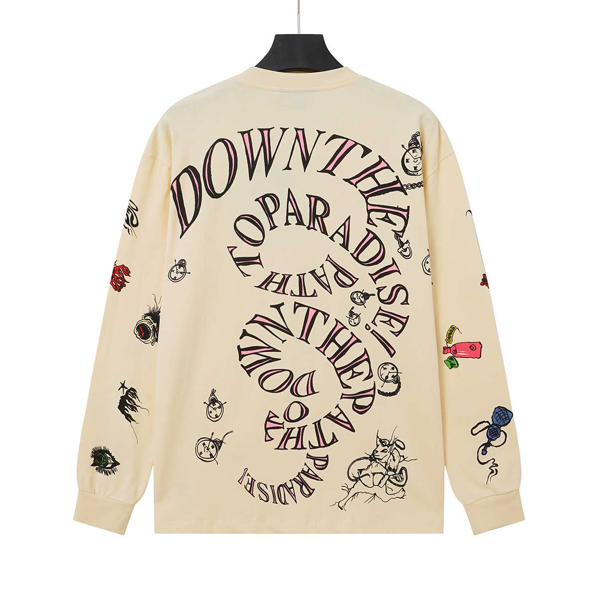 Hellstar Down The Paradise Path Long Sleeve Tee - DesignerGu