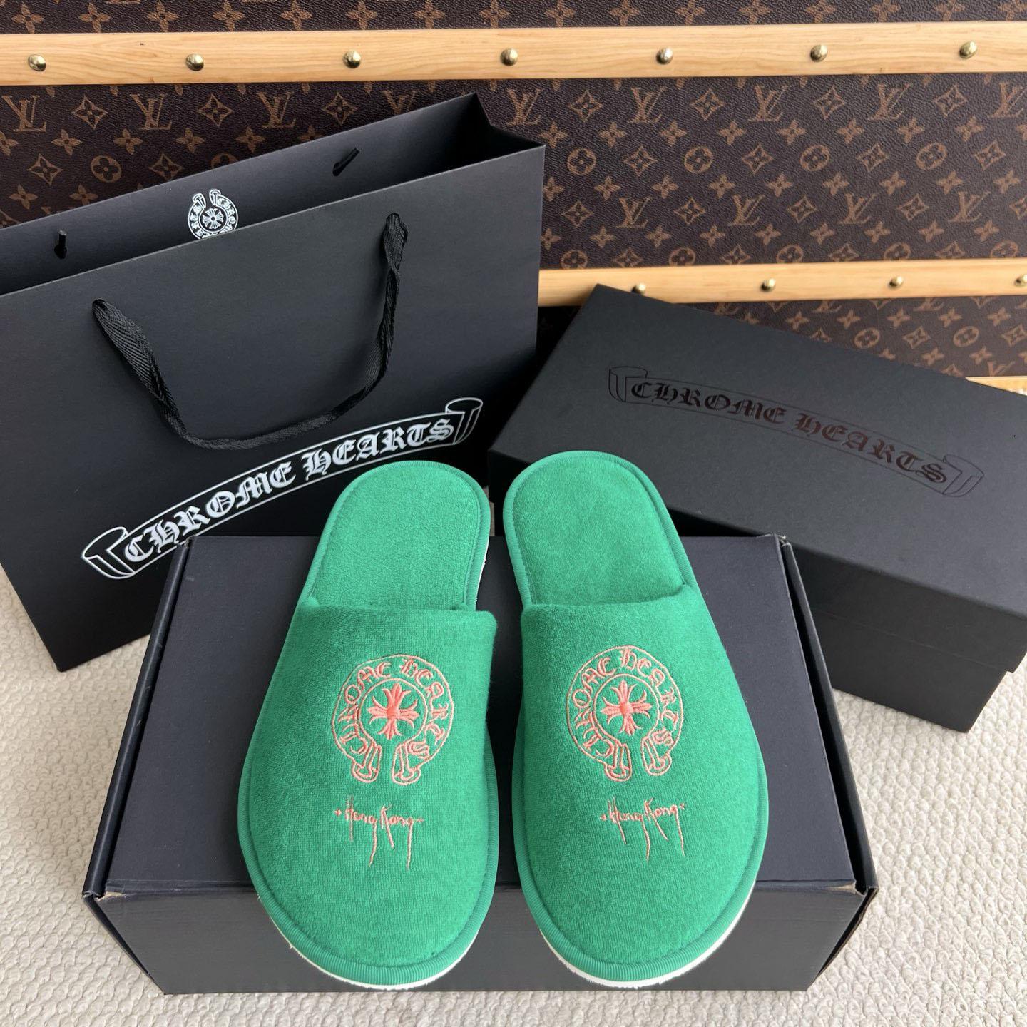 Chrome Hearts Malibu Hotel Slippers  - DesignerGu