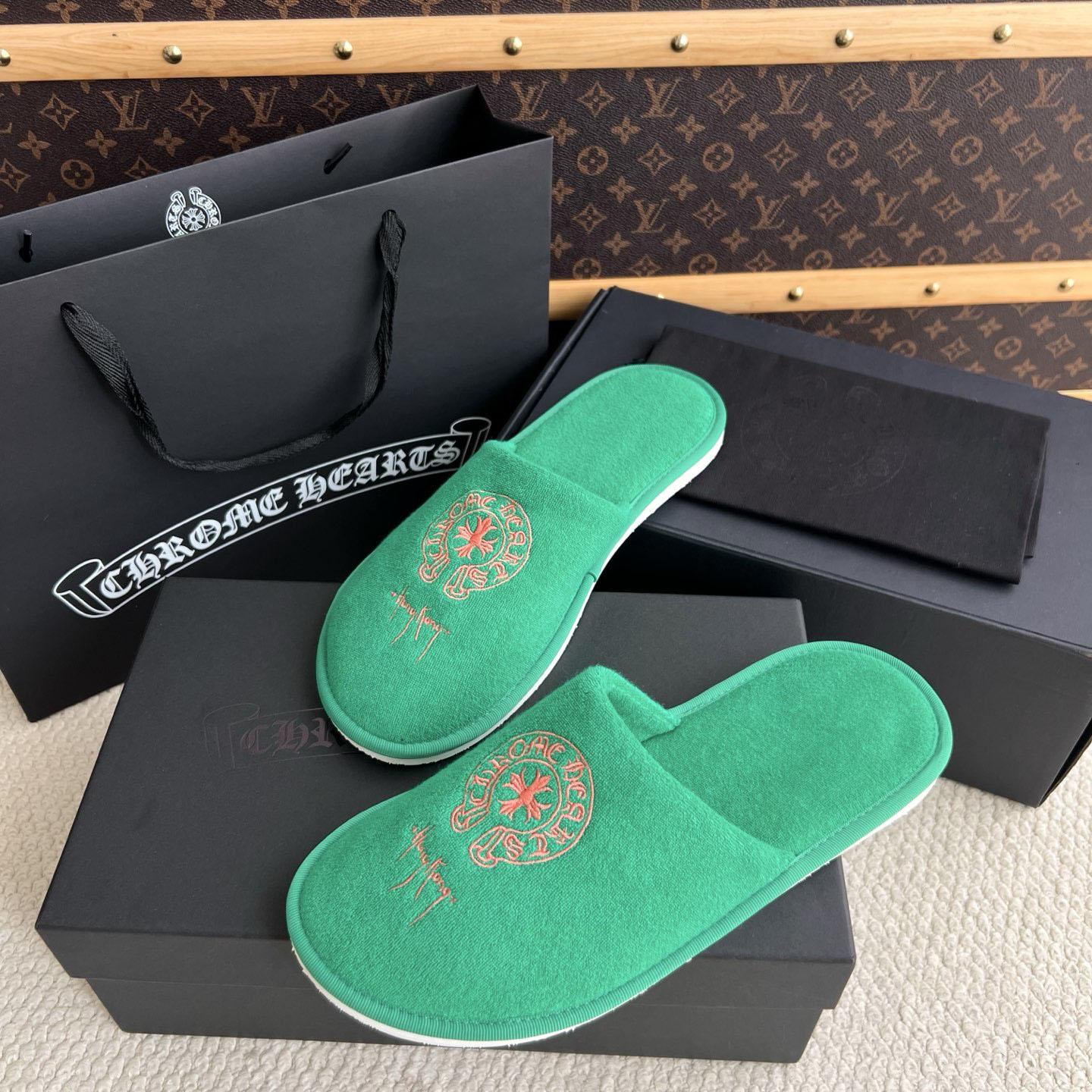 Chrome Hearts Malibu Hotel Slippers  - DesignerGu