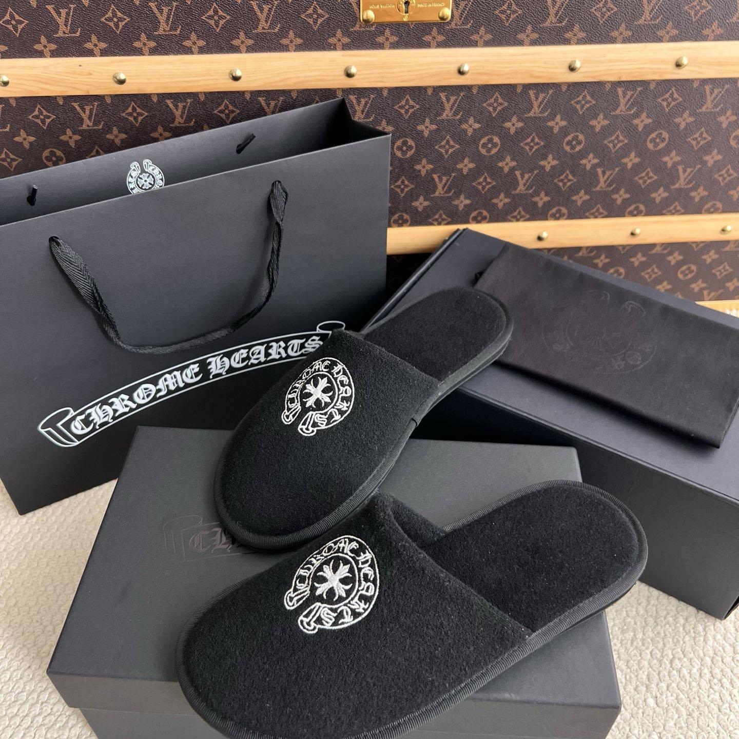 Chrome Hearts Malibu Hotel Slippers  - DesignerGu