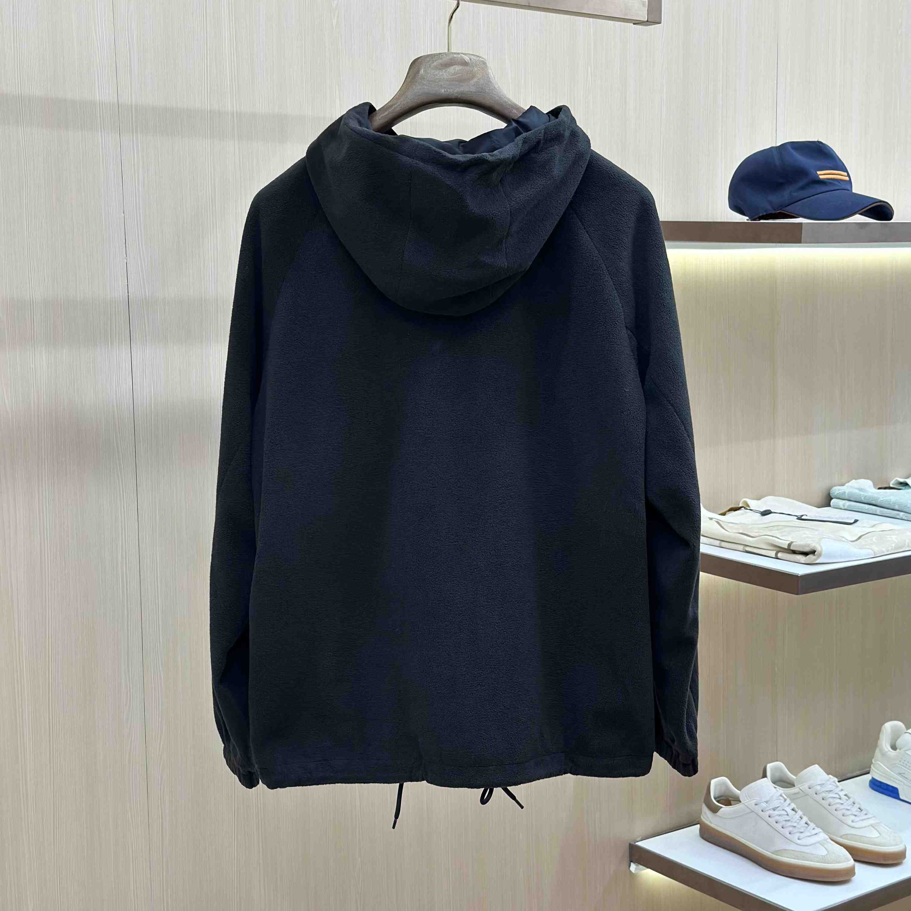 Prada Hooded Technical Fabric Blouson Jacket - DesignerGu