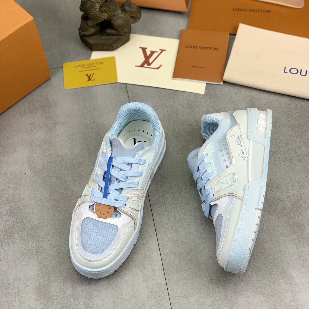 Louis Vuitton LV Trainer Sneaker 1AJSAA（upon uk size） - DesignerGu
