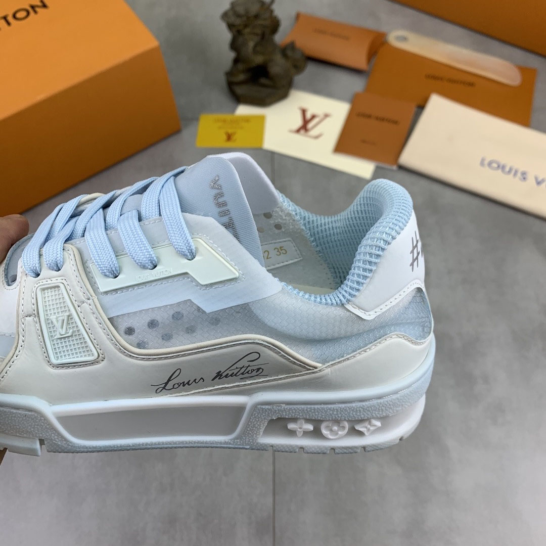 Louis Vuitton LV Trainer Sneaker 1AJSAA（upon uk size） - DesignerGu