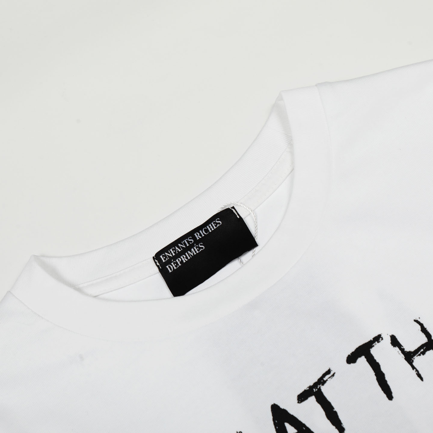 Enfants Riches Déprimés Do What Thou Wilt Long-Sleeve T-Shirt ' White' - DesignerGu