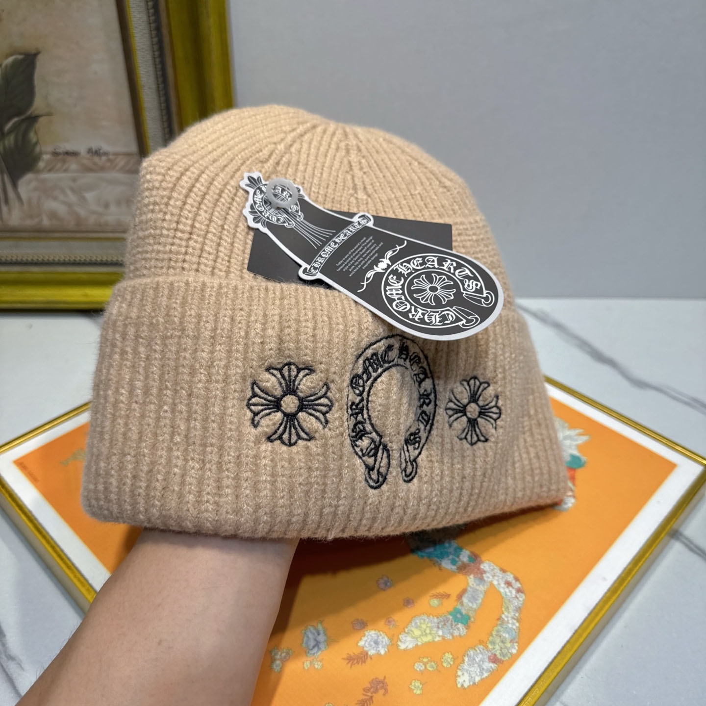 Chrome Hearts Horseshoe Beanie - DesignerGu
