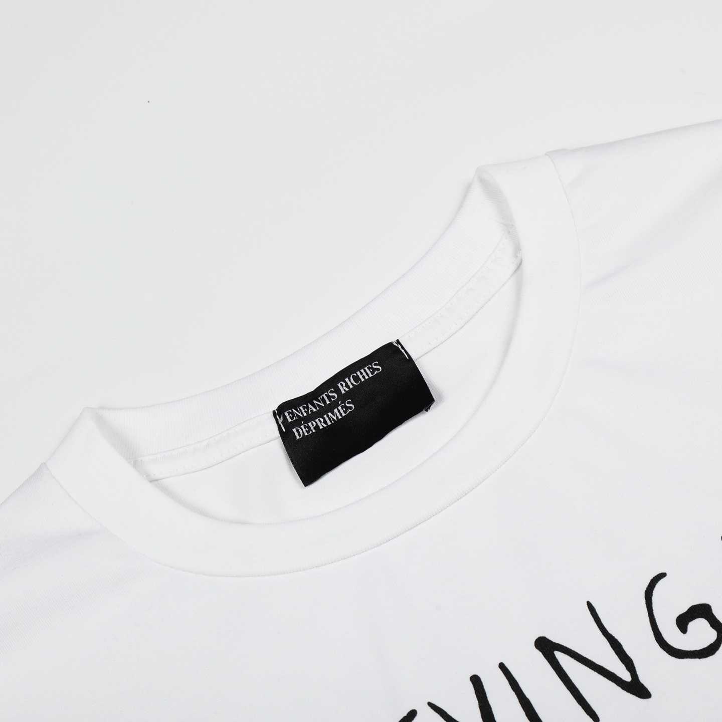 Enfants Riches Déprimés Living Altar Long-Sleeve T-Shirt 'Faded White' - DesignerGu
