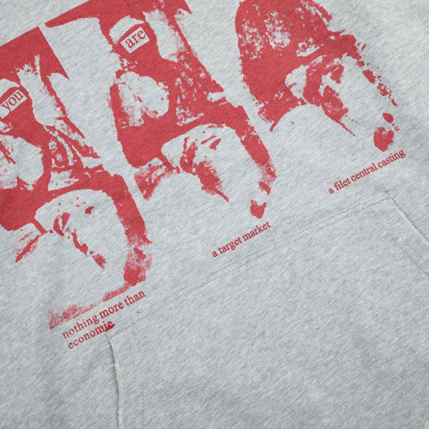 Enfants Riches Déprimés You Are Nothing Hoodie 'Heather Grey' - DesignerGu