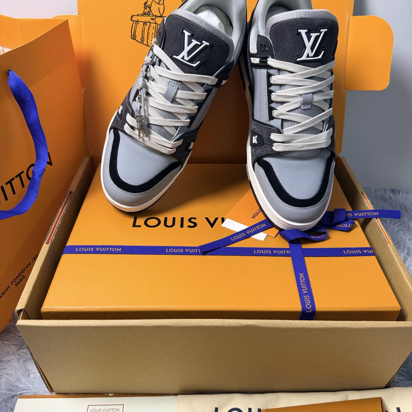 Louis Vuitton LV Trainer Sneaker 1AKP7S（upon uk size） - DesignerGu