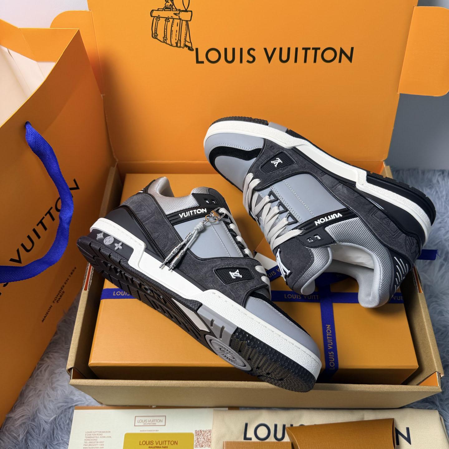 Louis Vuitton LV Trainer Sneaker 1AKP7S（upon uk size） - DesignerGu