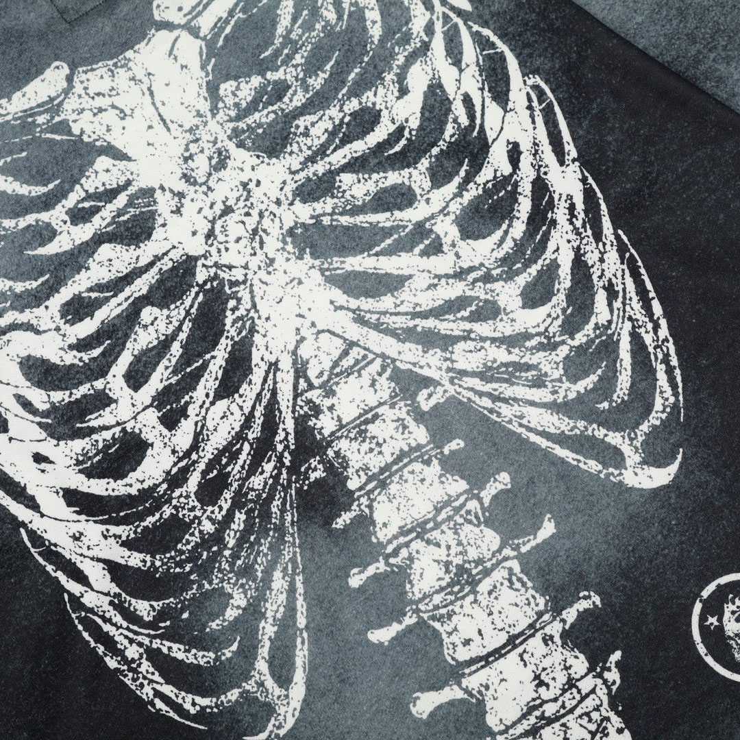 Hellstar Skeleton Longsleeve Grey - DesignerGu